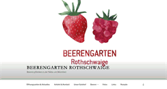 Desktop Screenshot of beeren-garten.de
